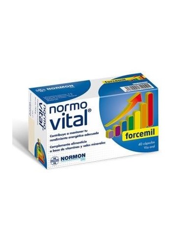 Normovital Forcemil 40 Caps Normon
