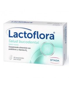 Lactoflora Salud Bucodental Menta 30 Comp Lactoflora
