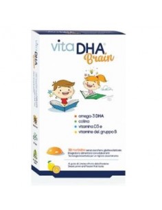 Vitadha Brain Fresa-Limon 30 Comprimidos Mast. Uga Nutraceuticals