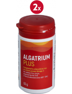 Pack 2 uds Algatrium Plus (350 Mg.Dha)  90 Perlas Algatrium
