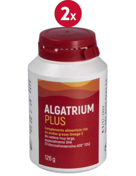 Pack 2 uds Algatrium Plus (350 Mg.Dha)  180 Perlas Algatrium