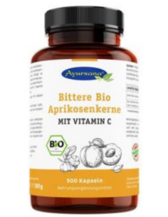Bittere Bio Aprikosenkerner Sem Albaricoque 160Cap Ayursana