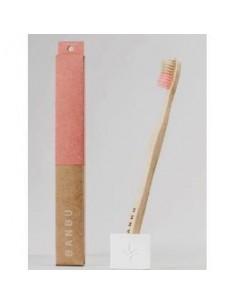 Banbu Cepillo Dental Adulto Medio Rosa. Banbu