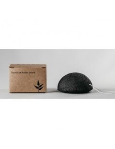 Konjac Esponja Facial Exfoliante Negra 7 Gramos Banbu