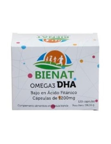 Bienat Dha Omega 3 1000Mg 120 Cápsulas  Bienat
