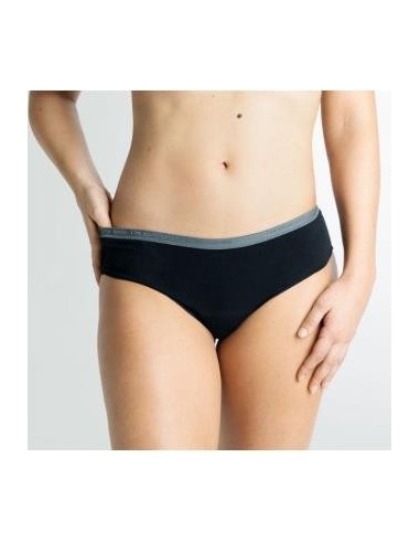Braguita Menstrual Negra/Gris Flujo Abundante 3/M. Cocoro