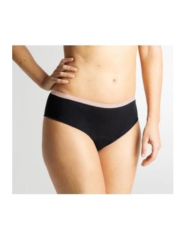 Braguita Menstrual Negra/Rosa Flujo Moderado 0/Xxs Cocoro
