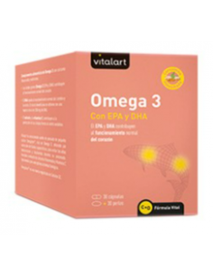 Vitalart Omega 3 30 Cáps. + 30 Perlas de Vitalart