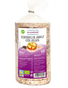 Tortitas De Arroz Y Algas Bio 100 G Algamar