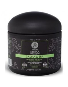 Sauna&Spa Peeling Corporal Detox Con Cedro 370 Ml Natura Siberica