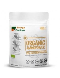 Organic Aminopower 77% Vainilla 500Gr Eco Vegan Sg Energy Feelings