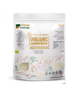 Organic Aminopower 80% Neutro 500 Gramos Eco Vegan Sg Energy Feelings