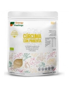 Curcuma Con Pimienta Polvo 1 Kilo Eco Vegan Sg Energy Feelings