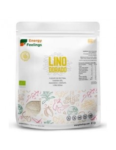 Lino Dorado Polvo 500 Gramos Eco Vegan Sg Energy Feelings