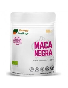 Maca Negra Polvo 200 Gramos Eco Vegan Sg Energy Feelings