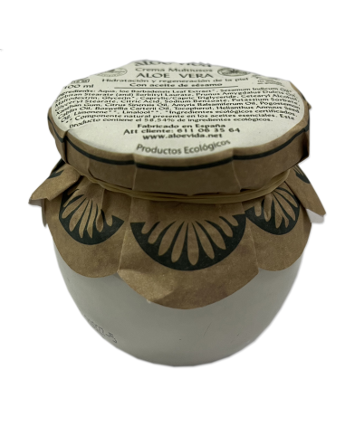 Crema Multiusos Aloe Vida 100 ml  Hidratación Natural Efectiva