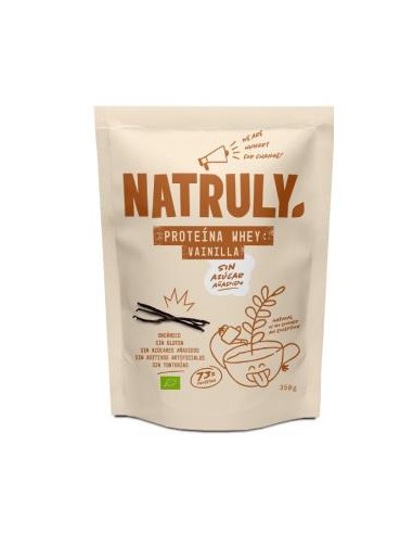 Proteína Whey Vainilla Bio 350g Natruly  Nutrición Natural