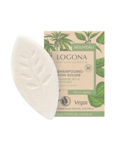 Champú Sólido Cáñamo-Ortiga 60g Logona Natural y Ecológico