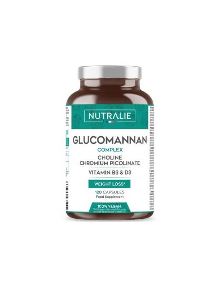 Glucomanano Colina Cromo Picolinato 120Cap. de Nutralie