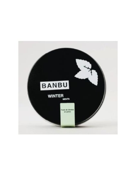 Winter Dentifrico Menta Polvo 60 Gramos Eco Vegan Banbu