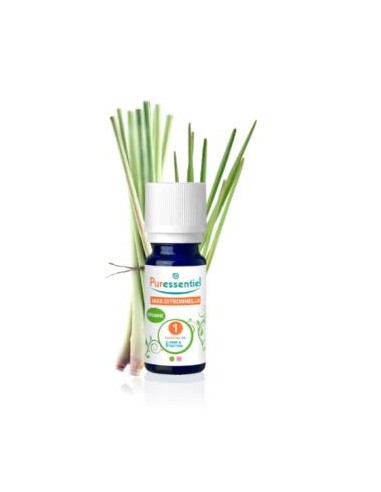 Citronela Java Aceite Esencial 10 Mililitros Bio Puressentiel