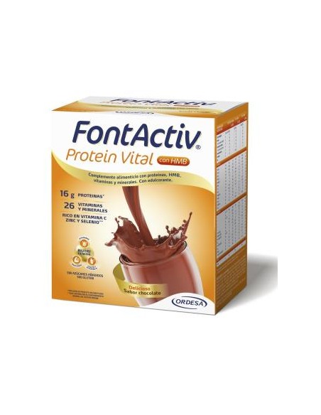 Fontactiv Protein Vital Chocolate 14 Sobres Fontactiv