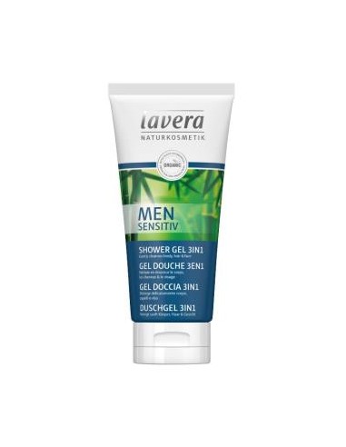 Men Sensitiv Gel De Ducha 3 En 1 200 Mililitros Bio Lavera