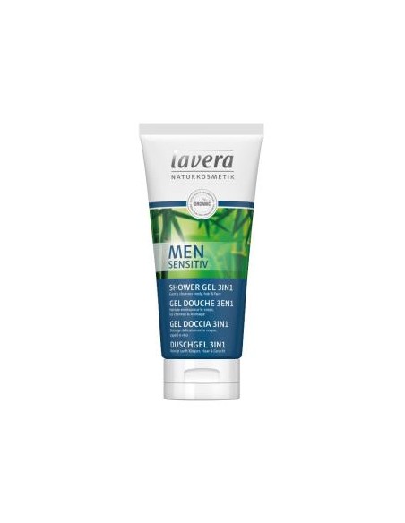Men Sensitiv Gel De Ducha 3 En 1 200 Mililitros Bio Lavera