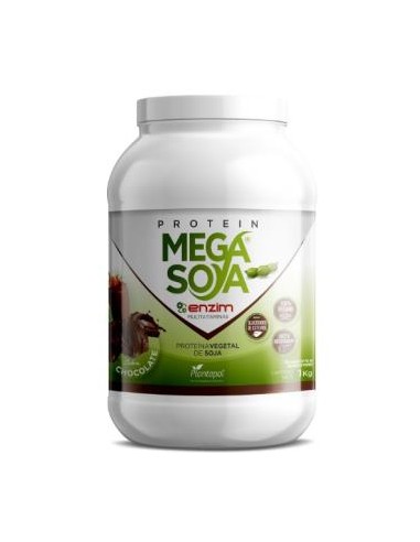 Protein Mega Soya Proteina De Soja Chocolate 1Kg. Plantapol