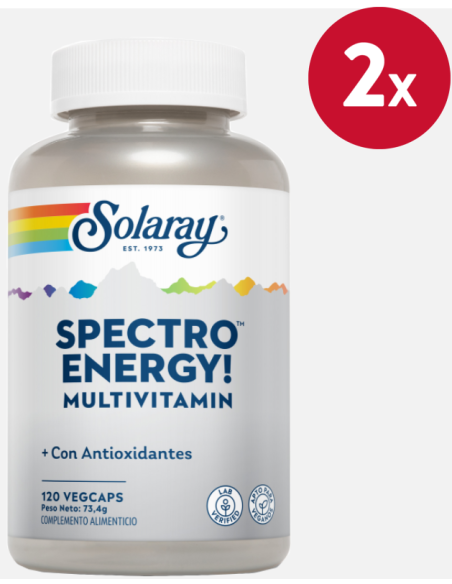 Pack de 2 uds Spectro Energy 120Cap. de Solaray