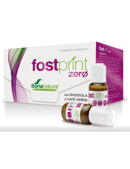 Fost Print Zero Con Rhodiola-Cafe Verde 15Viales. de Soria Natural