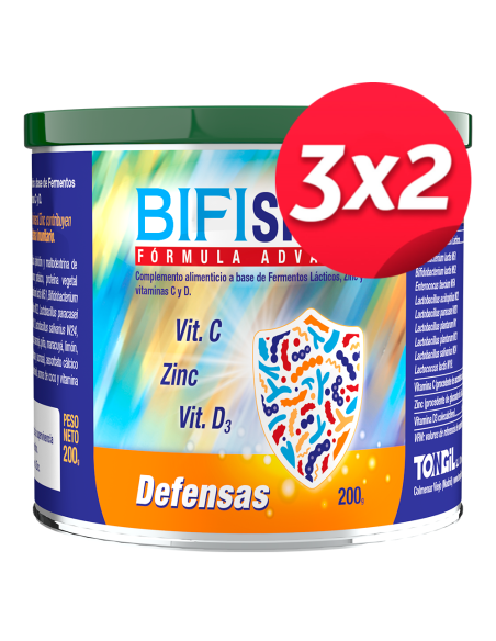 Pack 3x2  Bifisiete Defensas 200Gr. de Tongil