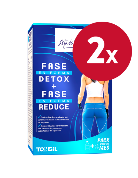 Pack 2 uds Estado Puro Pack Reduce Detox de Tongil