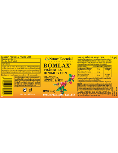 Bomlax 60Comp. de Nature Essential