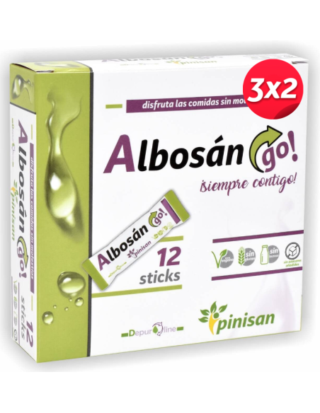 Albosan GO 12 Sticks de Pinisan
