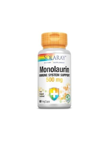 Pack 2 Uds. Monolaurin 500Mg. 60Cap. de Pack Solaray