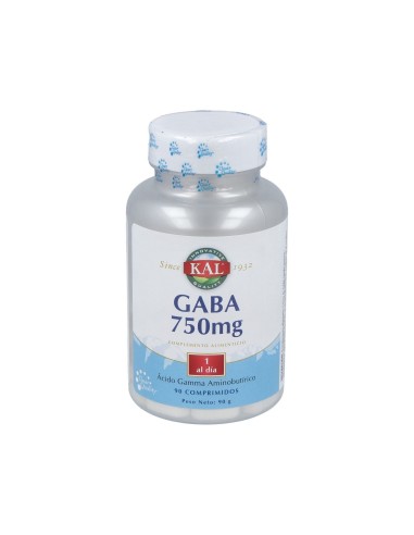 Gaba 750Mg. 90Comp. Kal