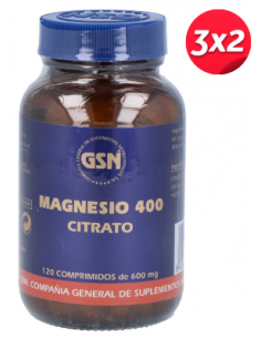 Pack 3x2 Magnesio 400...