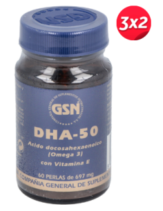 Pack 3x2 Dha 50 (Omega 3...