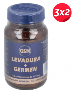 Pack 3x2 Levadura+Germen...