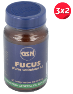 Pack 3x2 Fucus 50Comp. 800...