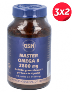 Pack 3x2 Master Omega 3...