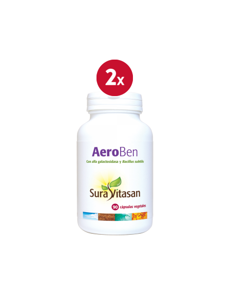 Pack de 2 uds Aeroben 90Cap. de Sura Vitasan