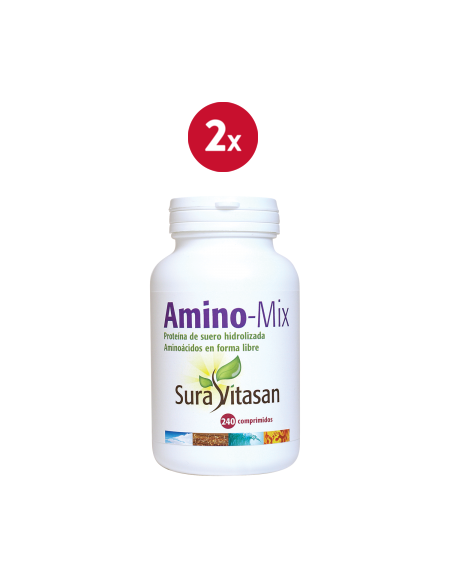 Pack de 2 ud de Amino-Mix 240 Comprimidos de Sura Vitasan.