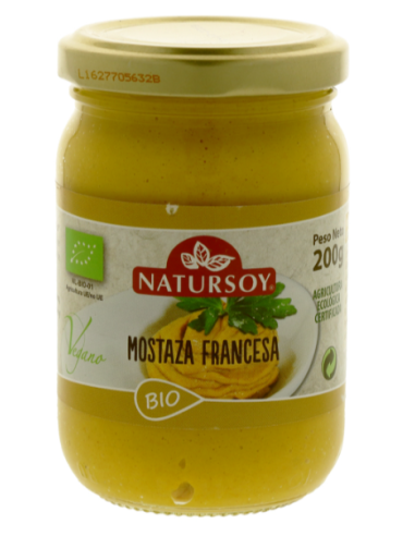 Mostaza Francesa 200G de Natursoy