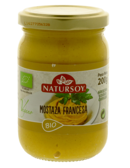Mostaza Francesa 200G de Natursoy