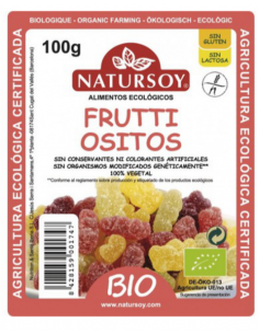 Frutti ositos 100 g Natursoy