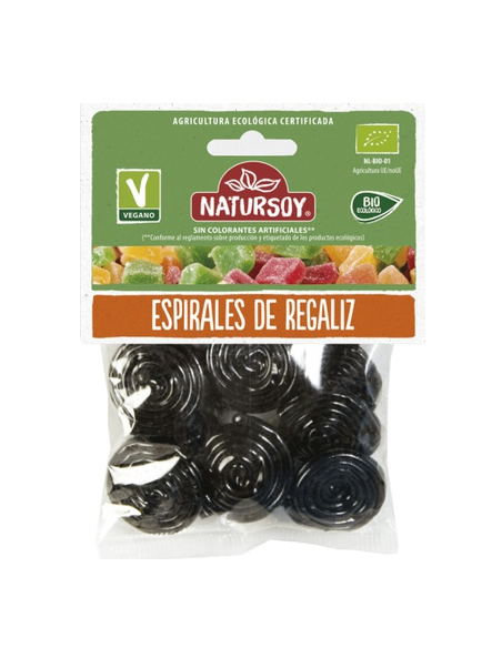 Regaliz Espiral 75 G de Natursoy