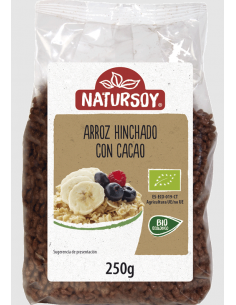 Arroz hinchado con cacao...