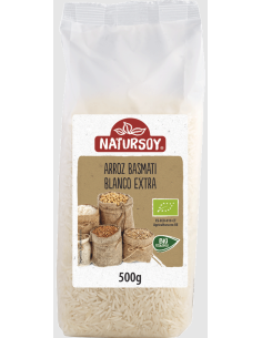 Arroz Basmati Blanco 500 G de Natursoy